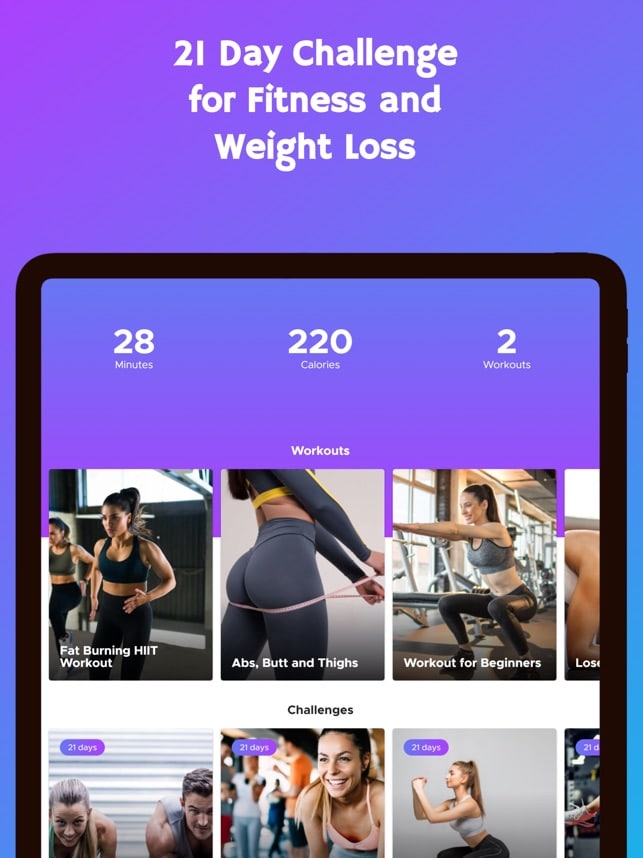 21 Day Weight Loss Challenge App