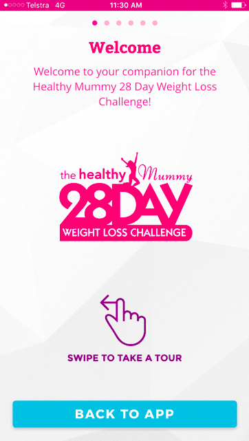 28 Day Weight Loss Challenge App