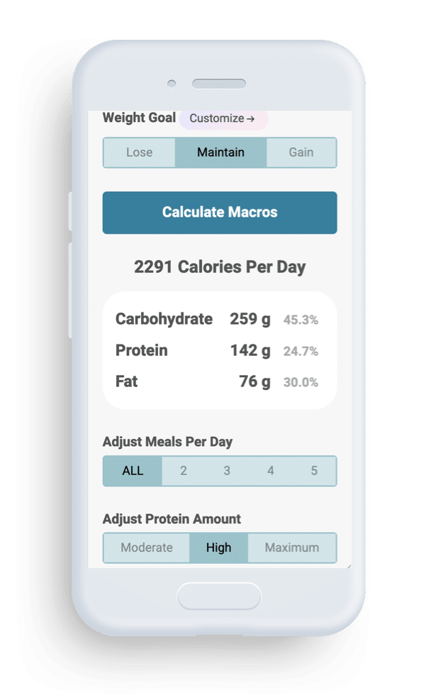Advanced Macro Calculator