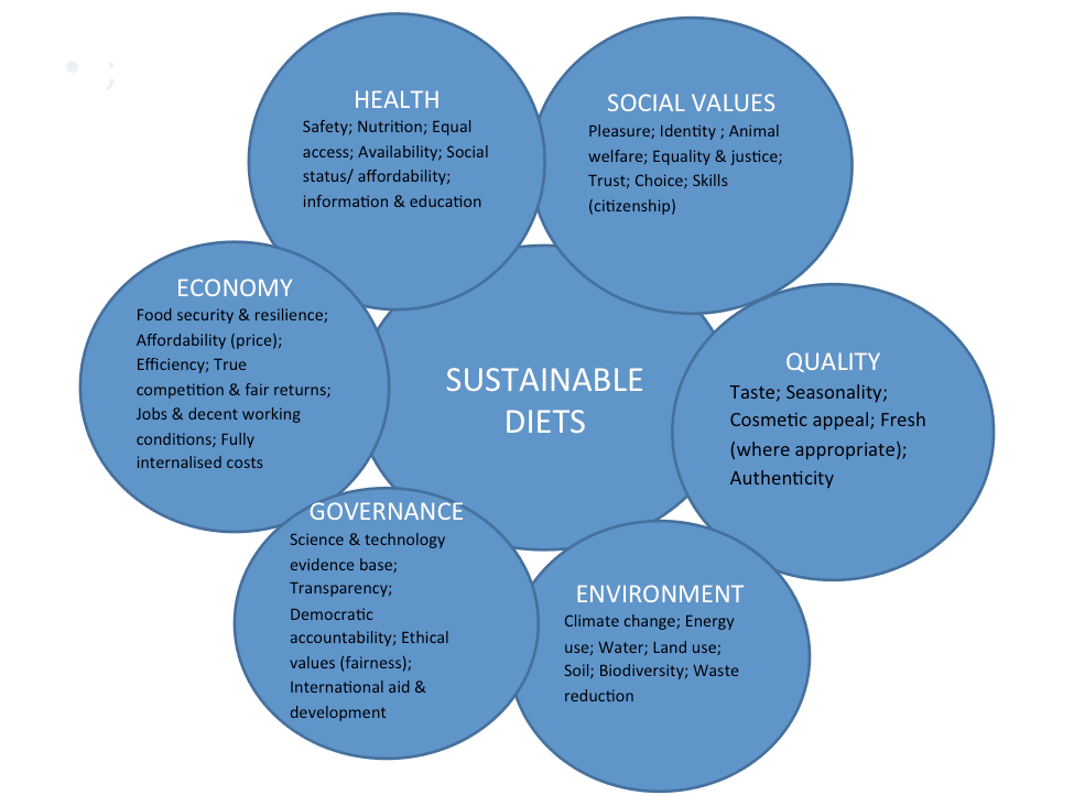 Affordable Sustainable Dieting