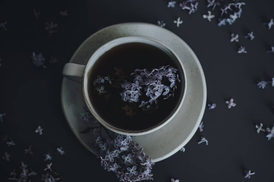 Green tea cup